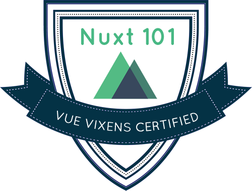 Nuxt 101 badge